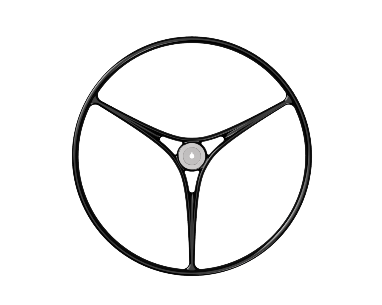 Sailboat steering wheel -  JB (Glass fiber)